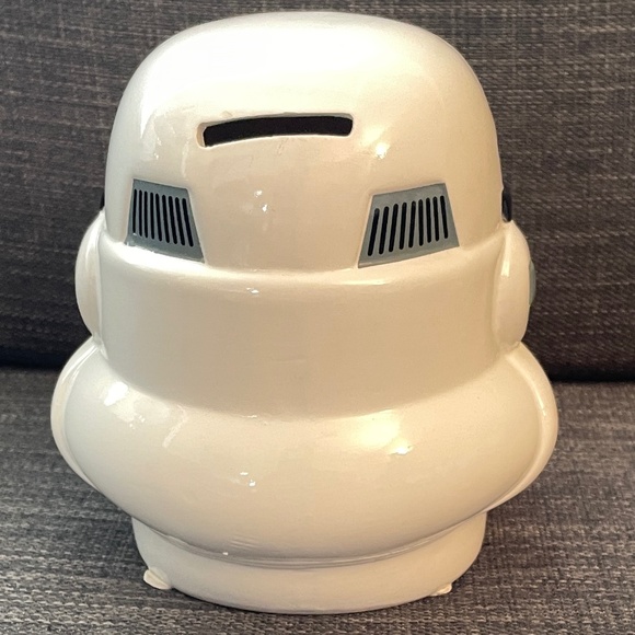 Lucasfilm Ltd. Ceramic Storm Trooper Piggy Bank - Picture 3 of 5